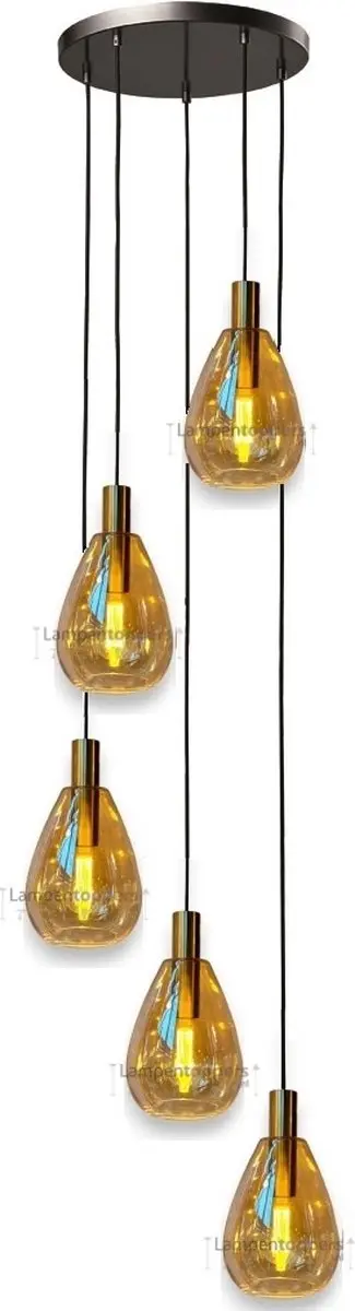 Freelight Dorato Hanglamp 3-lichts Ø40cm