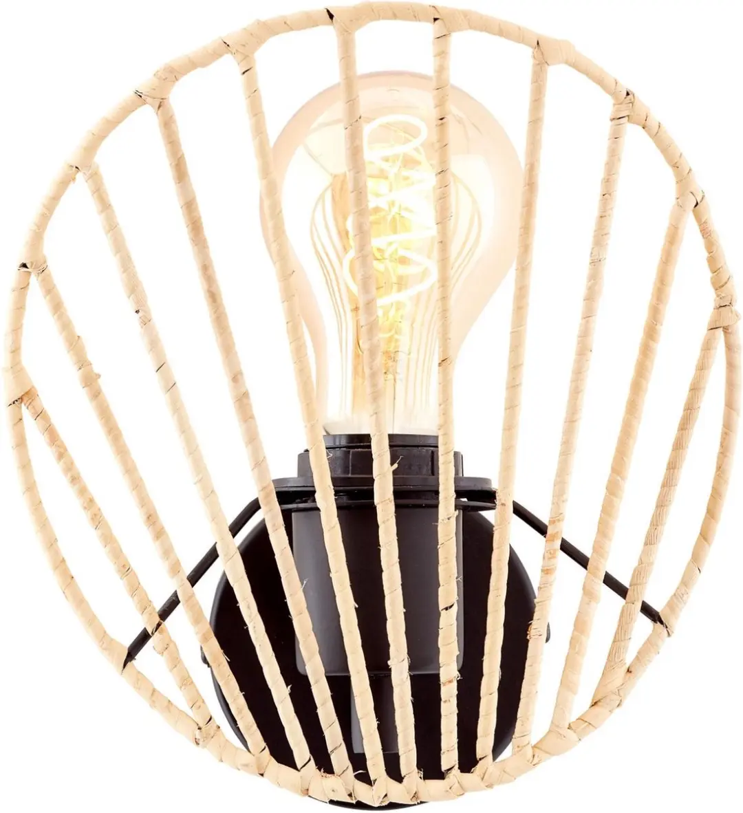 Brilliant Malty Wandlamp - Beige/Zwart