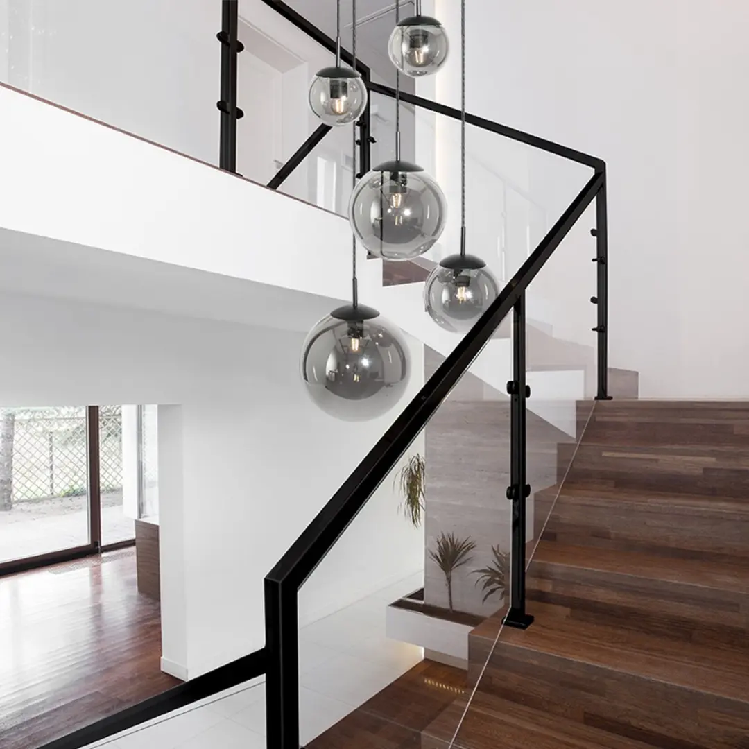 Steinhauer Bollique New 2730ZW Plafondlamp - 5 Lichts - Zwart - afbeelding 6 van 6