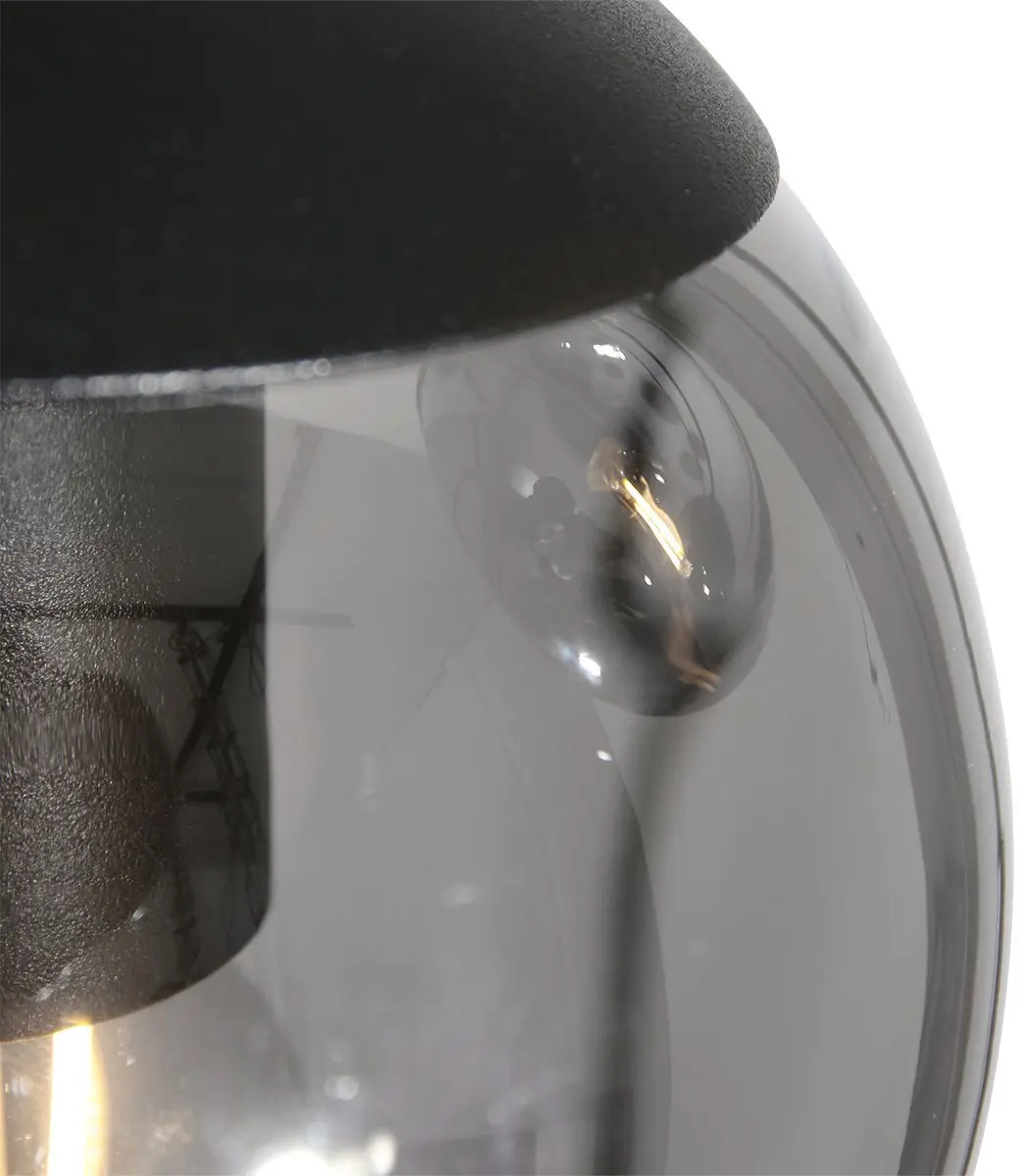 Steinhauer Bollique New 2730ZW Plafondlamp - 5 Lichts - Zwart