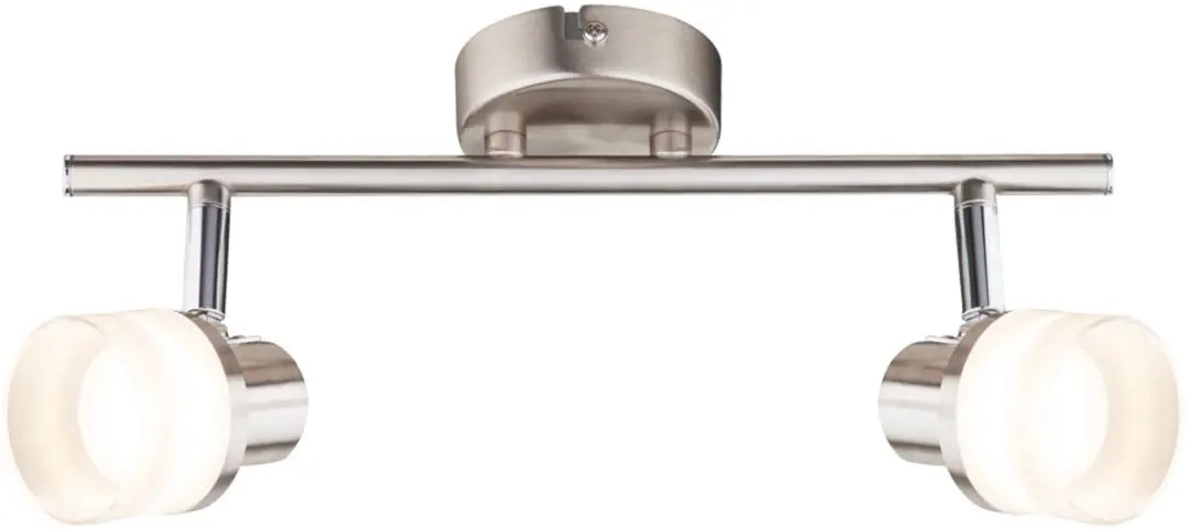 Globo Wandlamp 2 spots 3,5W Warm Wit