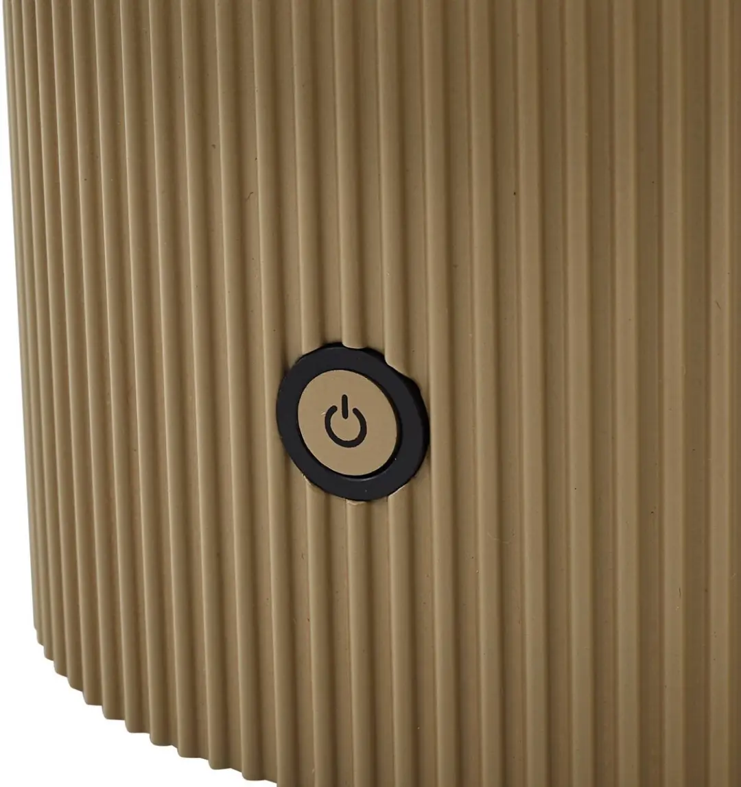 Lucande LED Tafellamp CCT - 1 Lichtpunt - 16cm - Beige/Opaal