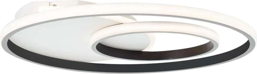Brilliant Vonnie Hanglamp 4-vlammen - 4x A60 E27 - Zwart