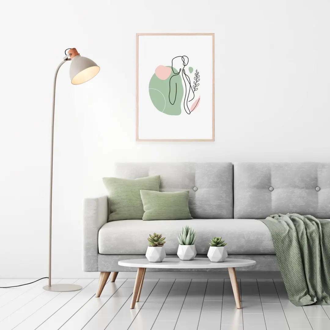 Brilliant Erena Vloerlamp 150cm - Taupe - 1x E27