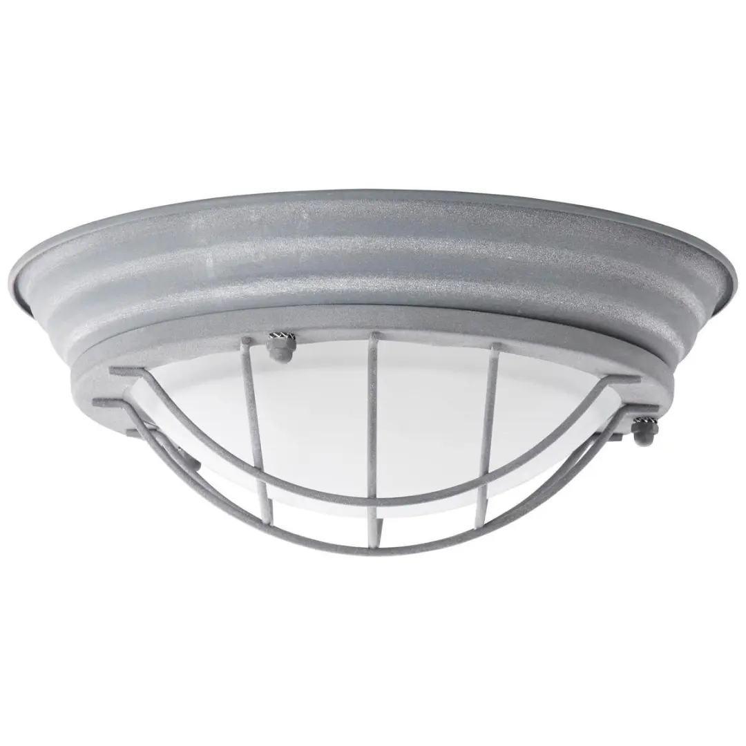 Brilliant Typhoon Wandlamp - 2 Lichtpunten - Ø29cm - Grijs