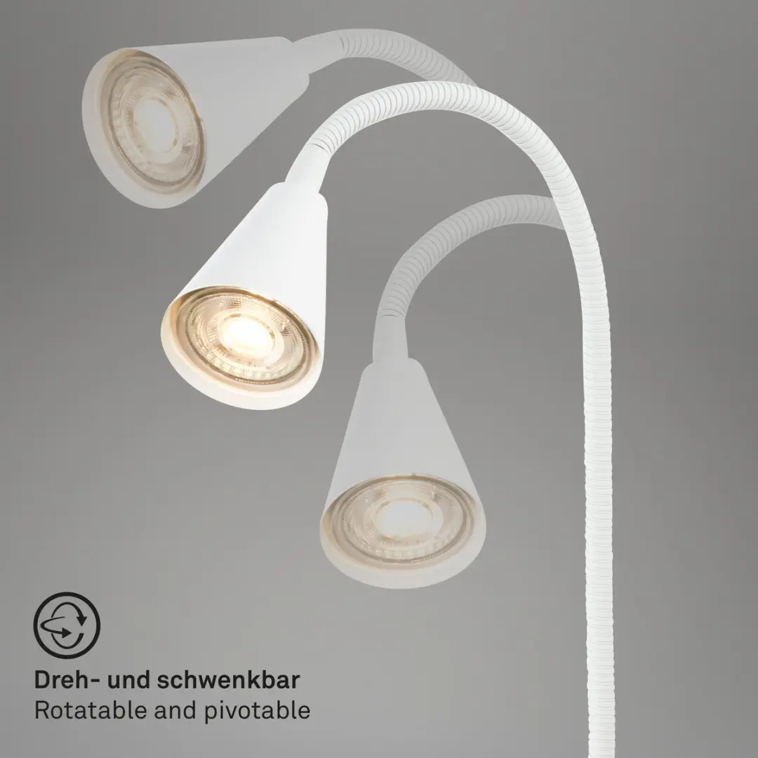Briloner Justra Leeslamp 2175016 - Wit
