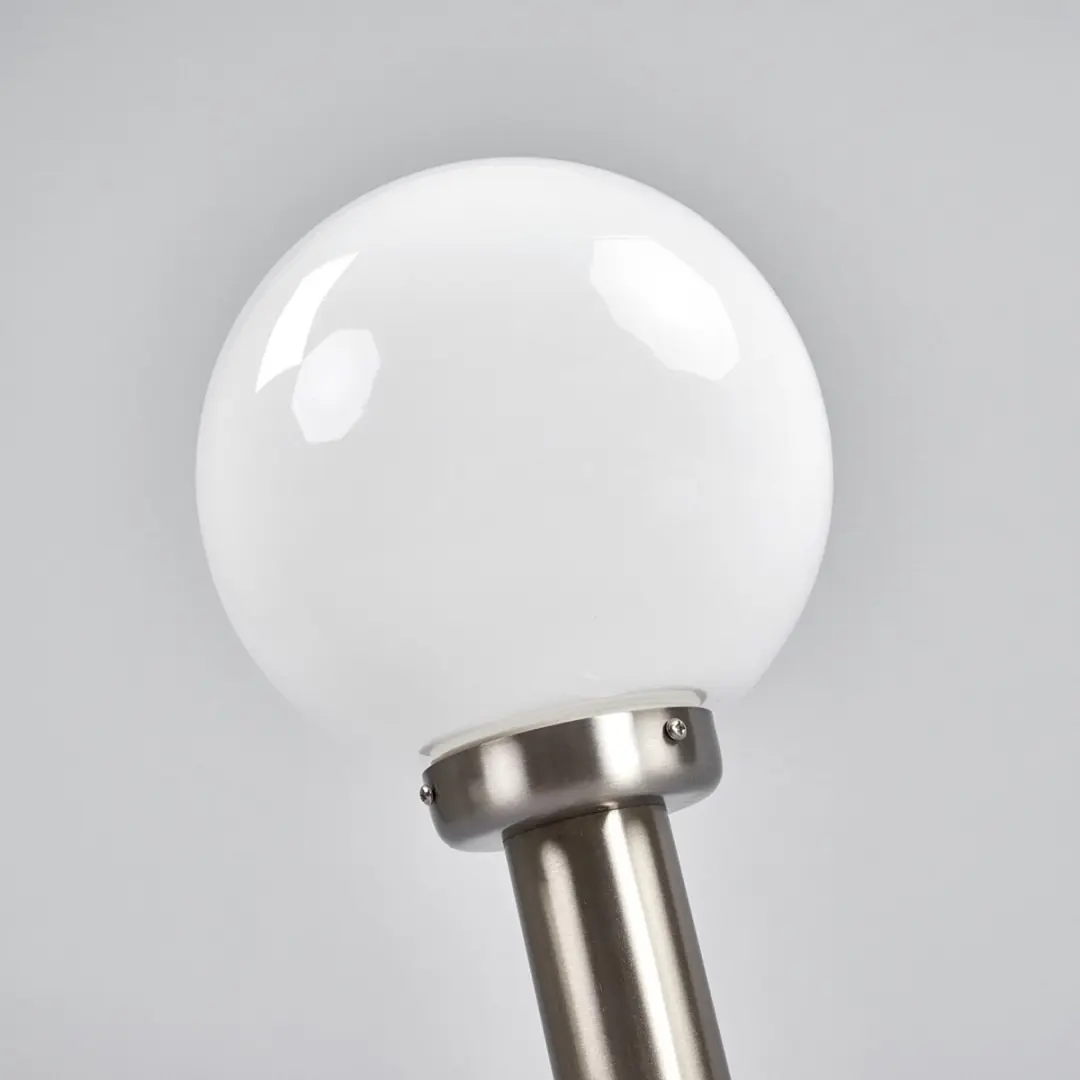 Lindby Buitenlamp Roestvrij Staal 1 Lichtpunt - 15W - Ø20cm