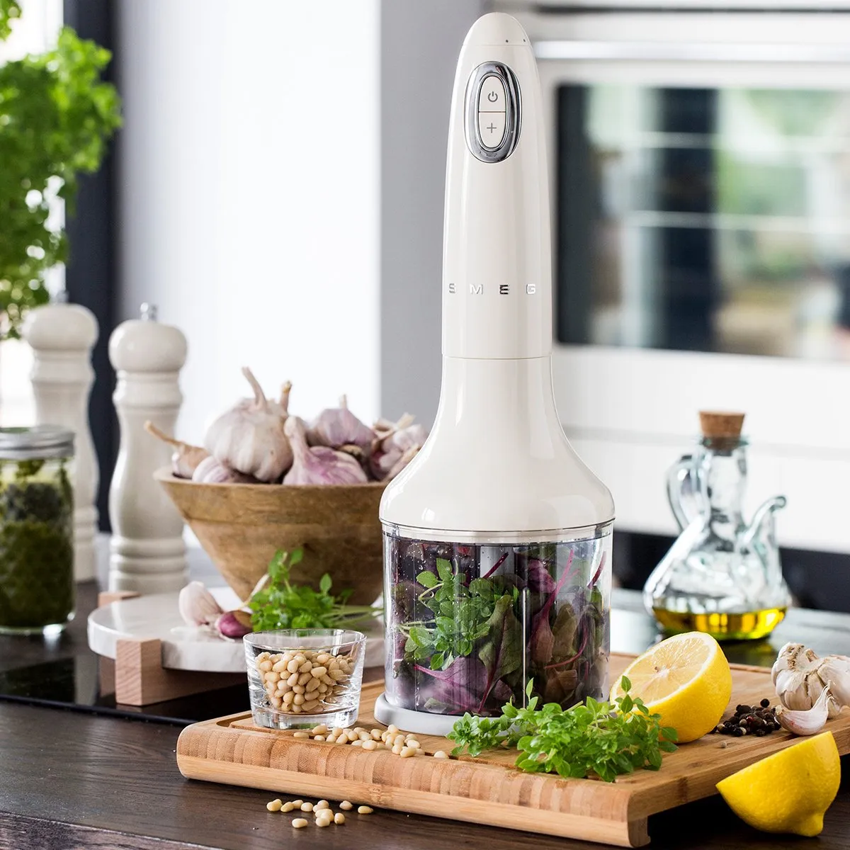 Smeg HBF03WHEU Staafmixer 700W - Wit