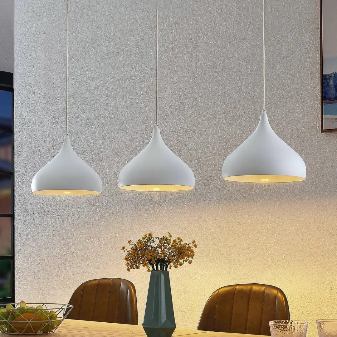 Lindby Hanglamp 3-lichts Staal Aluminium