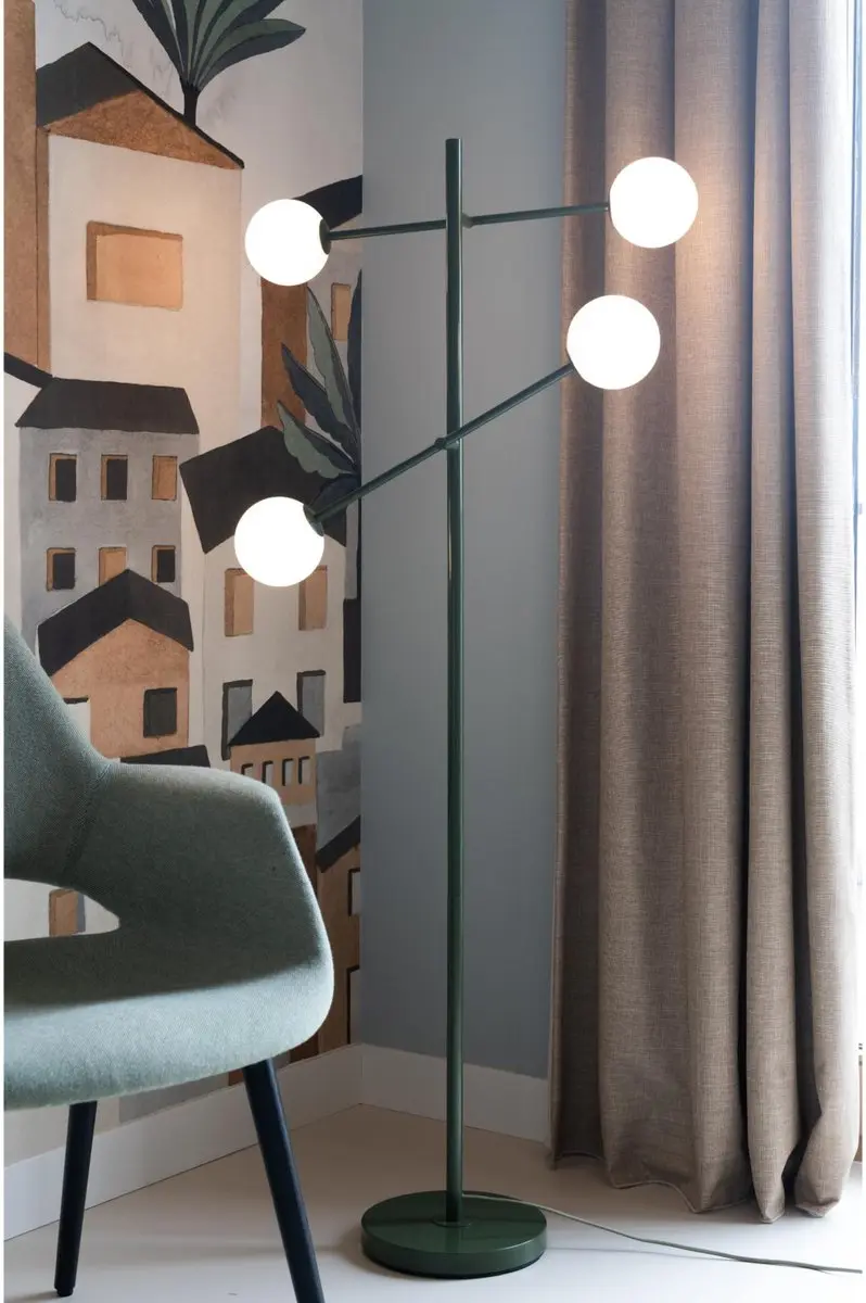 it's about RoMi Copenhagen Vloerlamp Groen 170cm