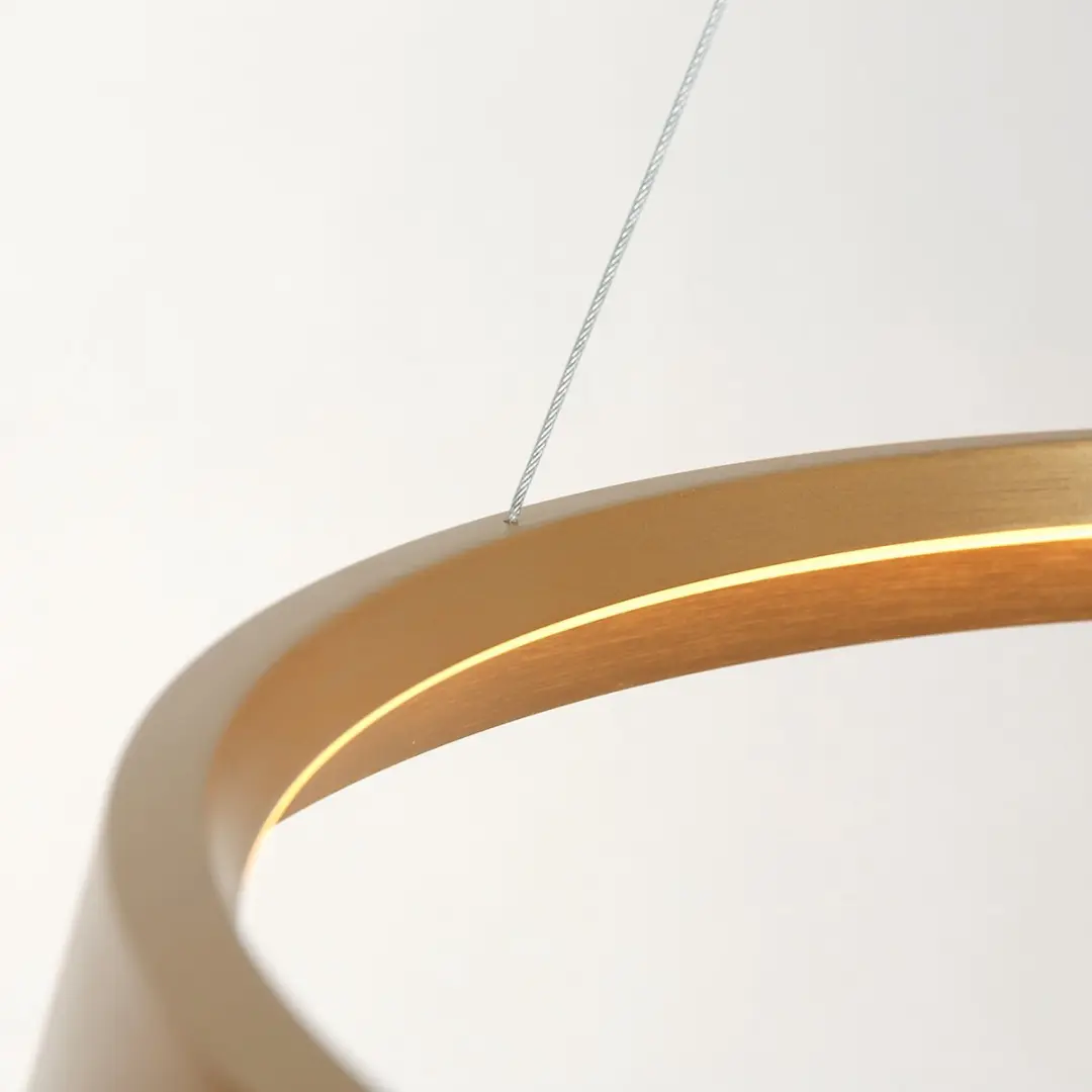 Steinhauer Hanglamp Ringlux 3692GO - Goud Ø60cm