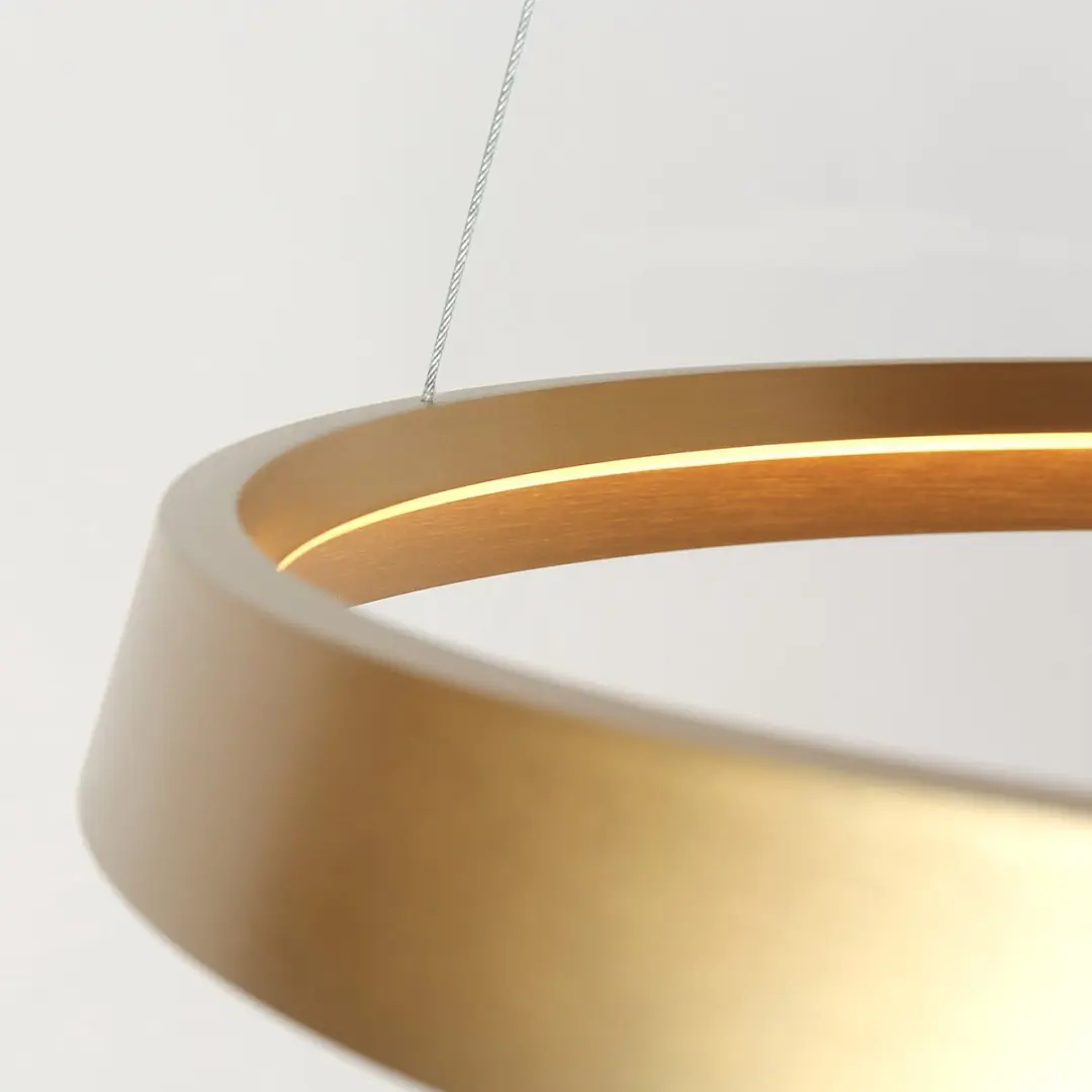 Steinhauer Hanglamp Ringlux 3692GO - Goud Ø60cm