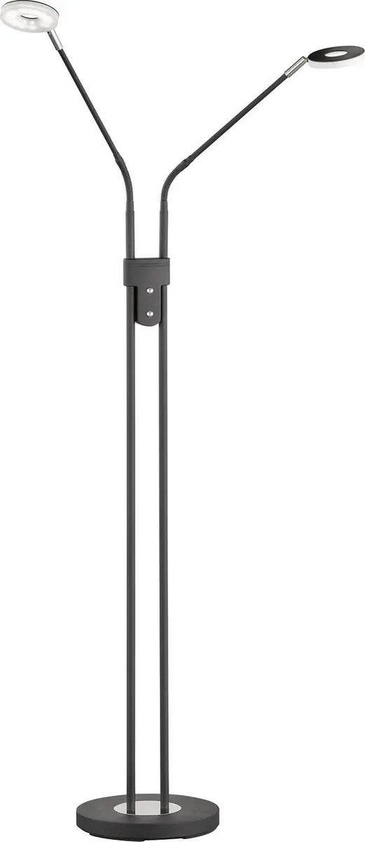 Fischer & Honsel Dent Vloerlamp 2x6W LED