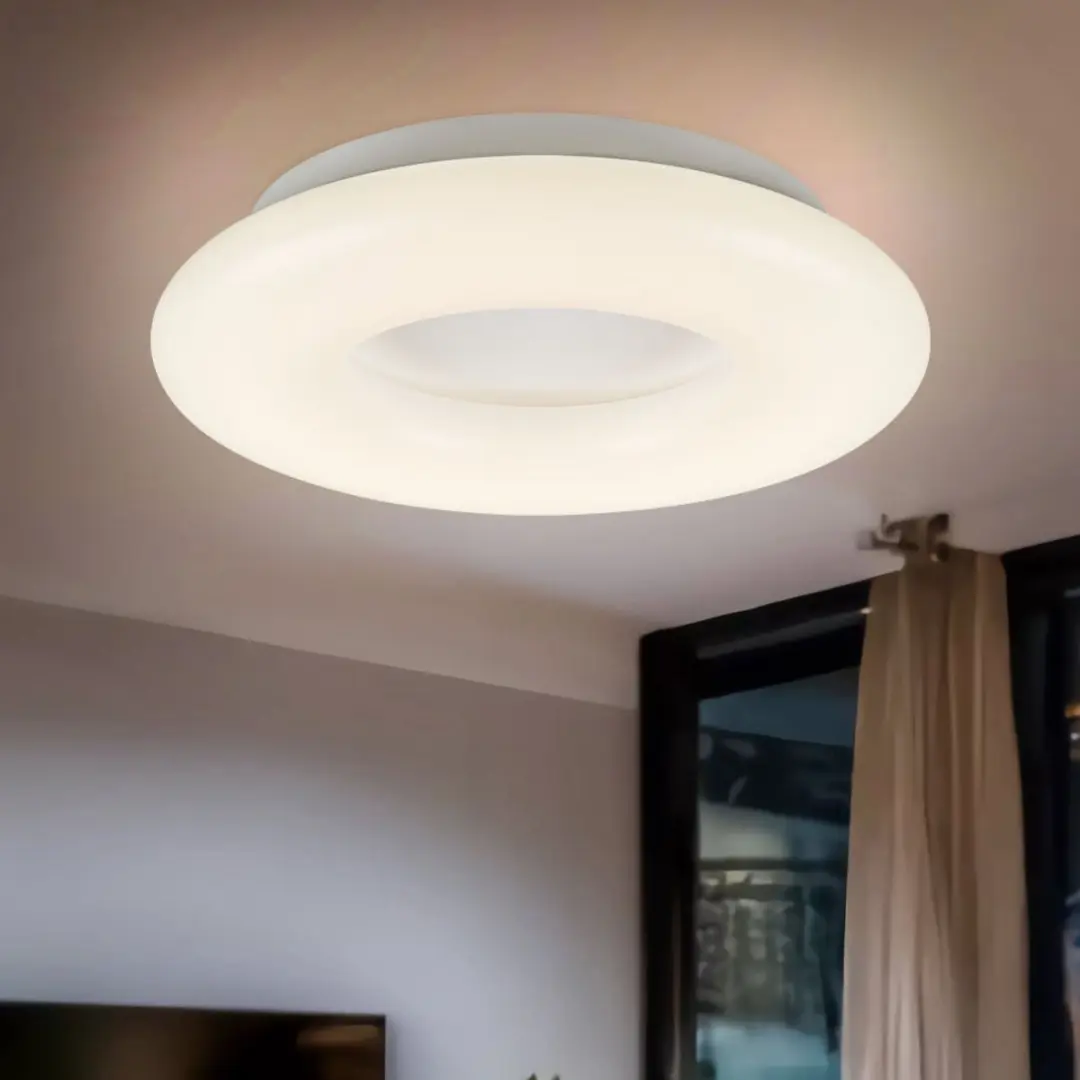 Globo LED Plafondlamp Ronde Woonkamer 24W - Wit