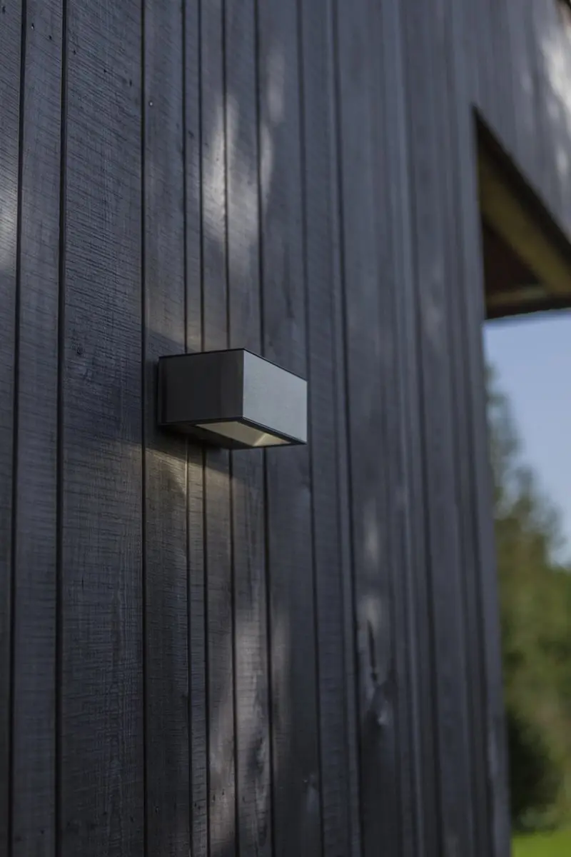 Lutec Gemini Square Small Wandlamp - 2x700 Lumen 10.5W 4000K - Grijs - afbeelding 6 van 6
