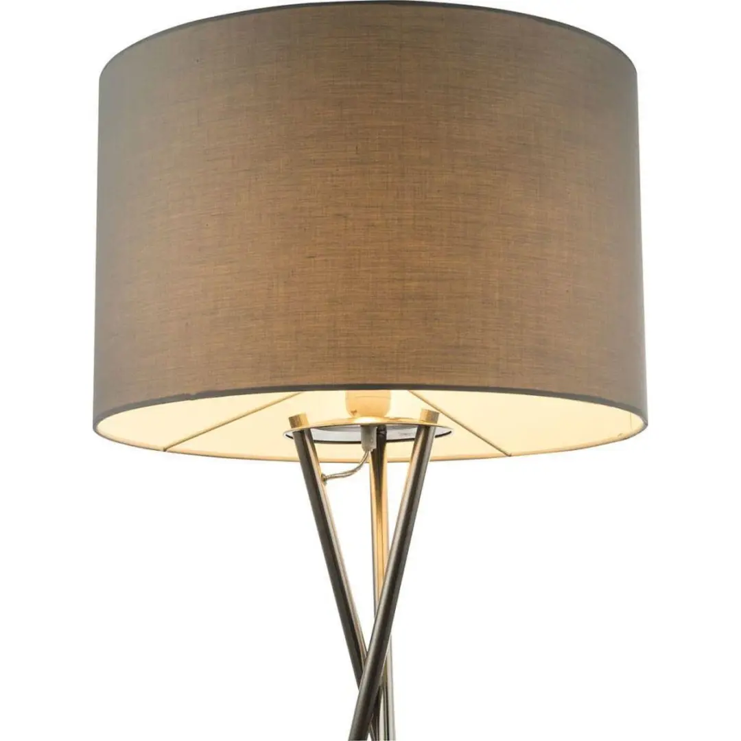 Globo Vloerlamp GUSTAV Metaal - 60W Wit Licht - Ø62cm