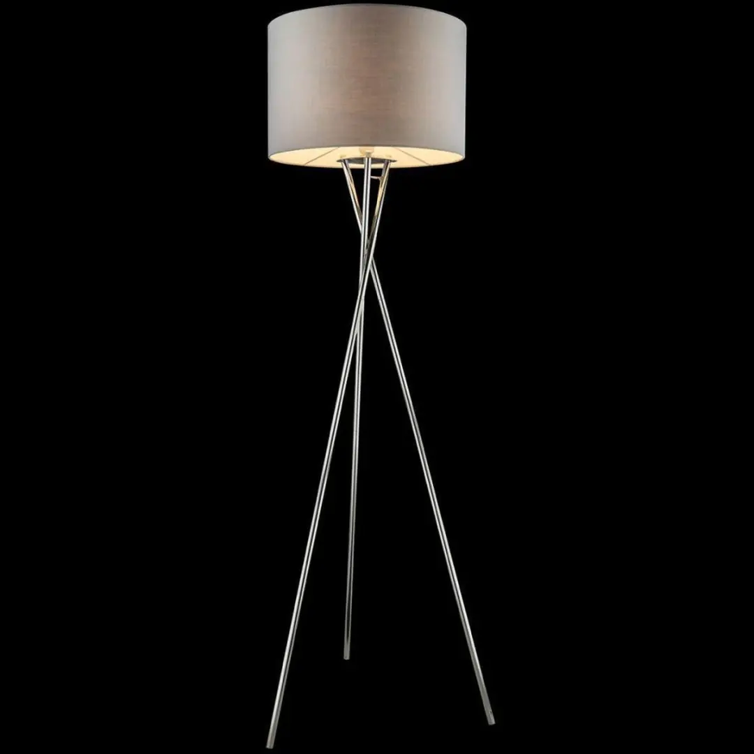 Globo Vloerlamp GUSTAV Metaal - 60W Wit Licht - Ø62cm