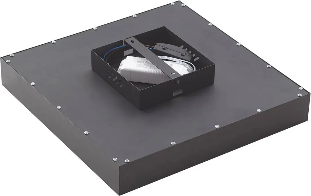 Lucande LED Plafondlamp RGB CCT 17.2W - Zwart/Wit