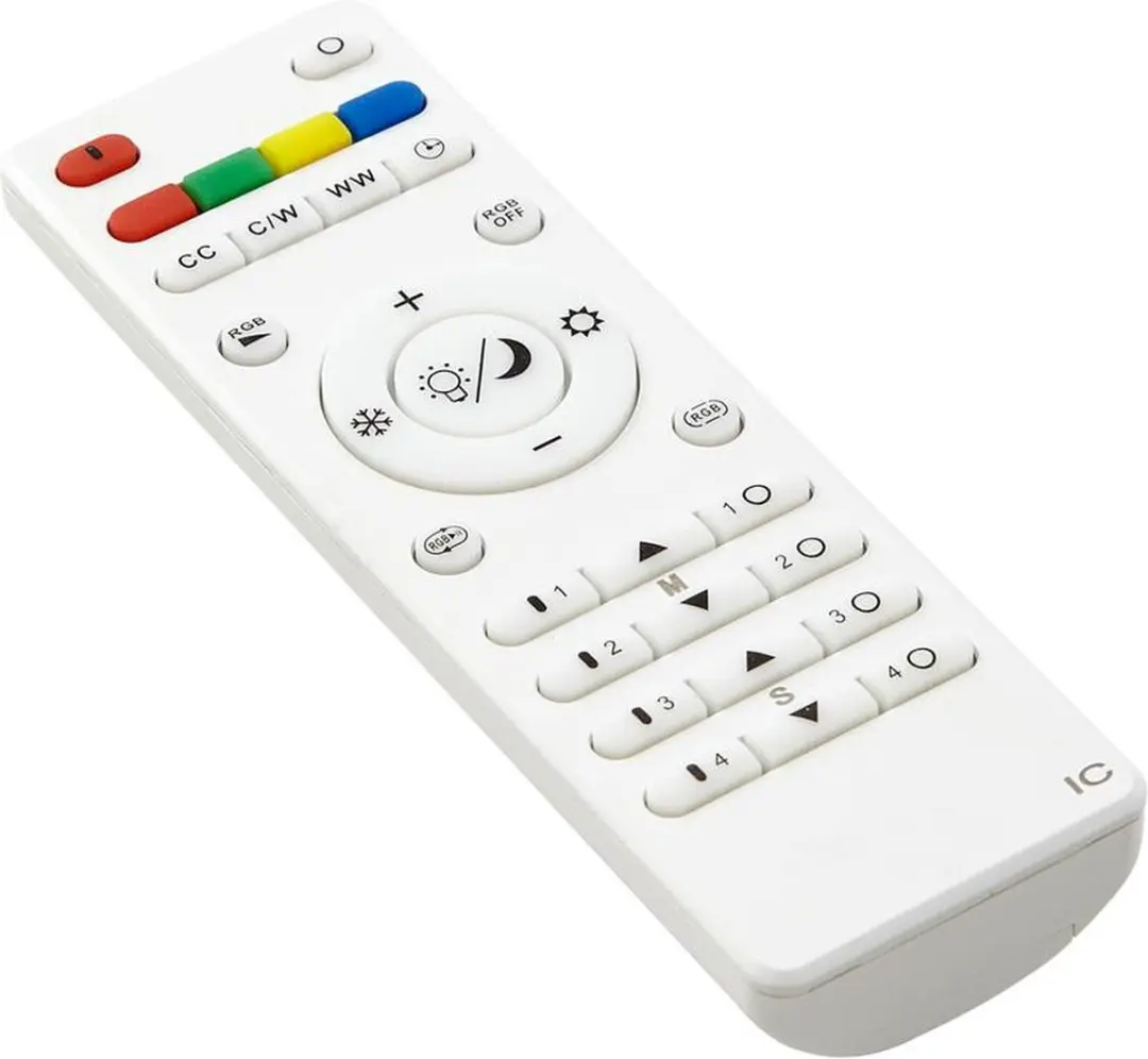 Lucande LED Plafondlamp RGB CCT 17.2W - Zwart/Wit