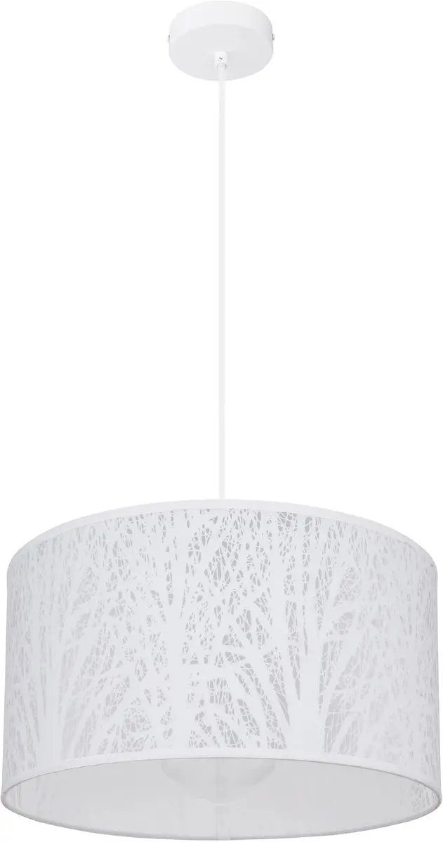 Globo Pinni Hanglamp - Ø38cm - Wit - E27