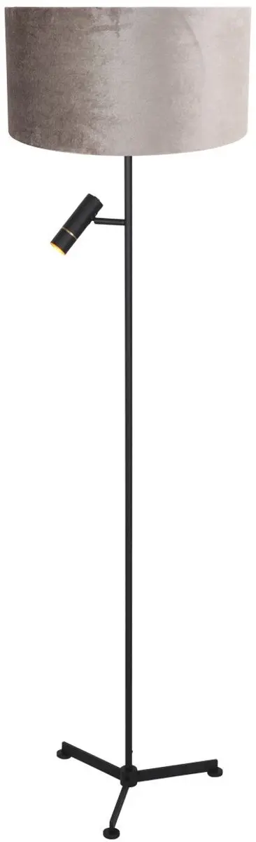 Steinhauer Vloerlamp 4834ZW - 2x Leeslicht 3W - Grijs