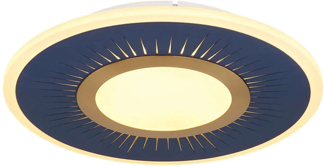 Globo Plafondlamp Blauw