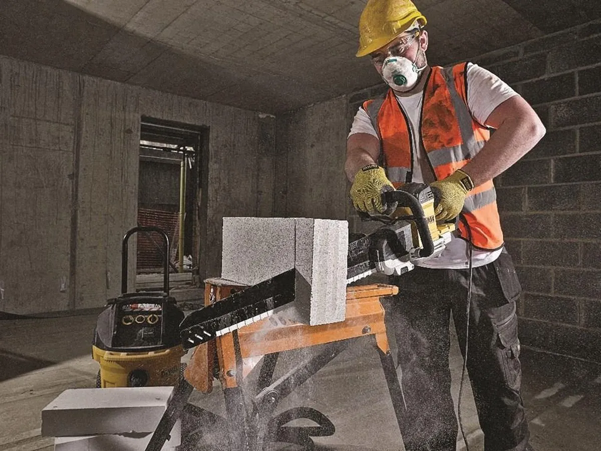 DeWalt DWE399 Alligatorzaag 1700W - 430mm - 1x Accu