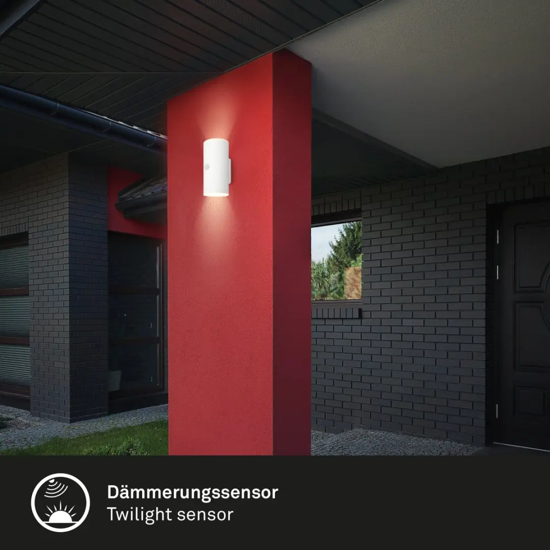 Briloner Lima Bewegingsmelder 6W - Warm wit - USB oplaadbaar - IP44