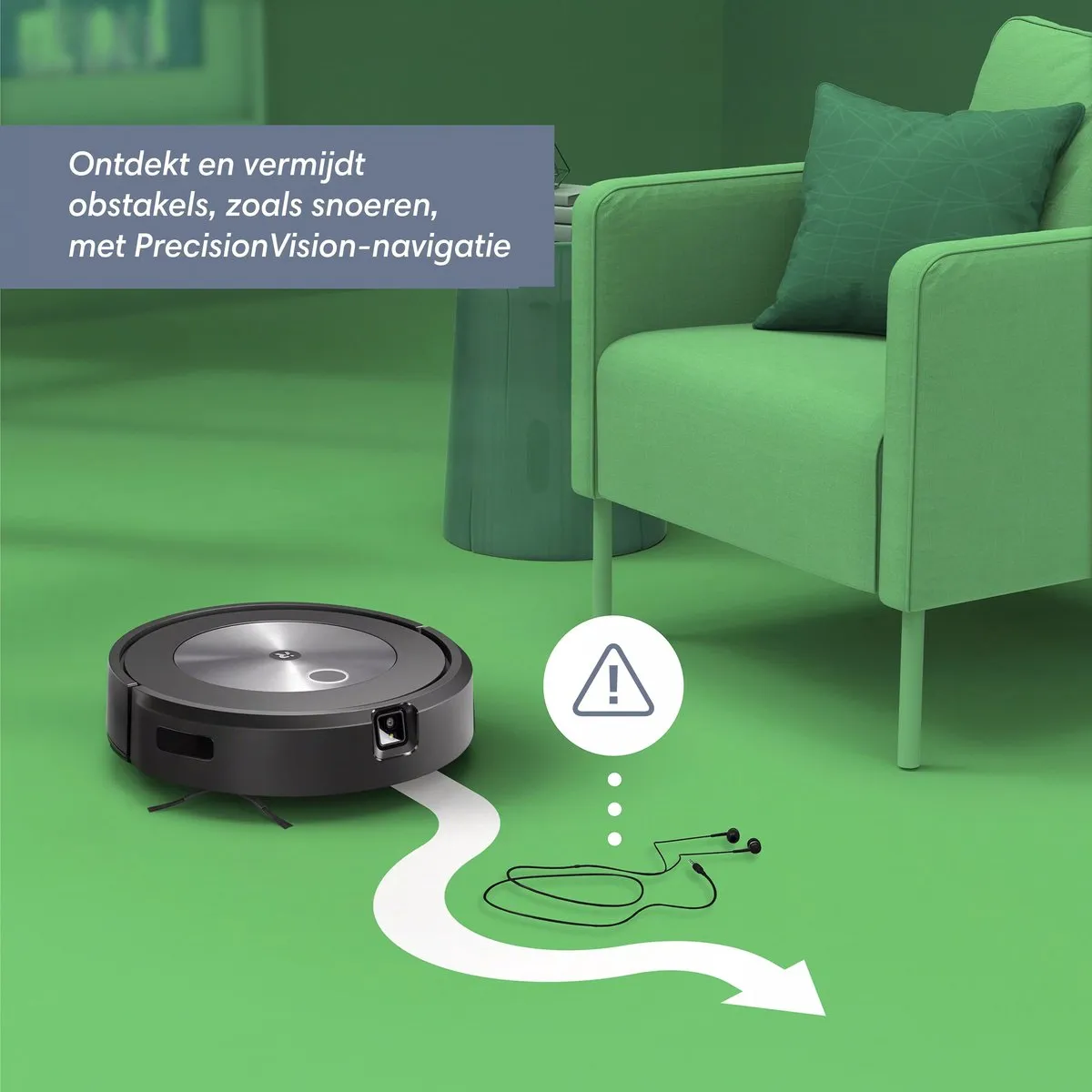 iRobot Roomba j7158 Robotstofzuiger - Zwart - afbeelding 4 van 6