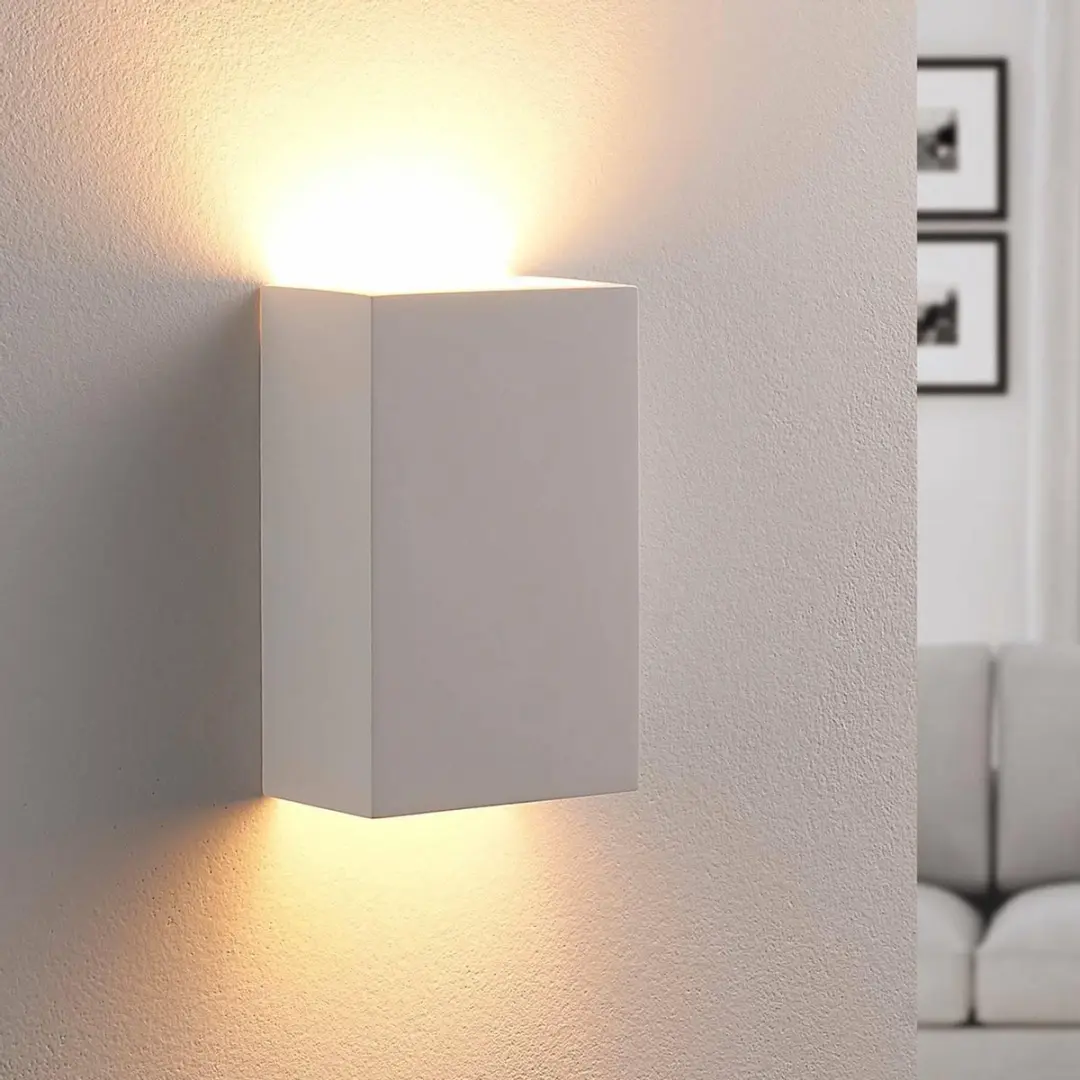 Lindby Wandlamp Gips 1 Licht G9