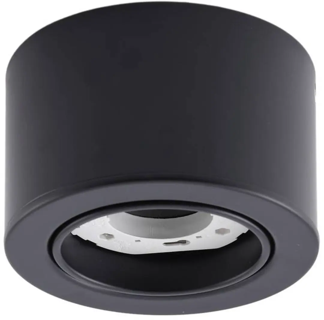 Lindby Plafondlamp 11W GX53 - Zwart mat