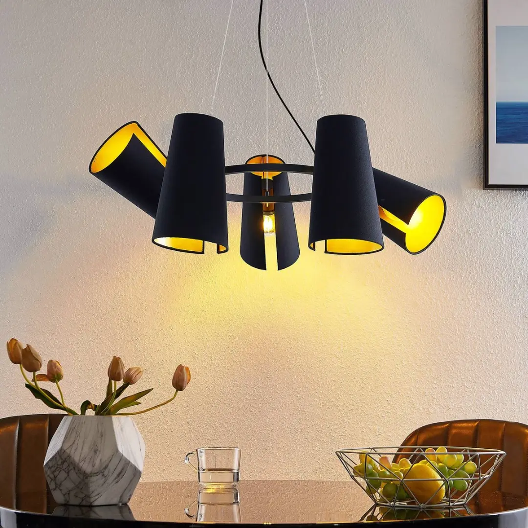 Lucande Hanglamp 5-Lichts E27