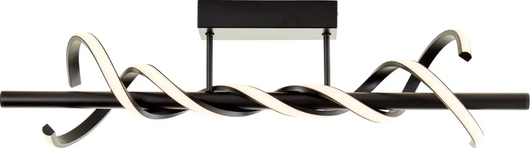 Brilliant Amalie Plafondlamp - Zwart