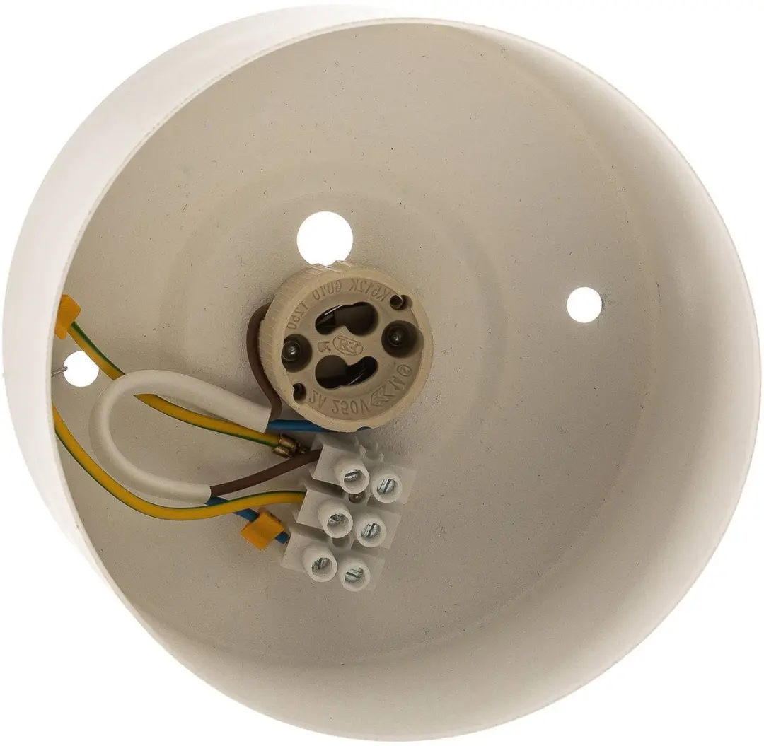 Euluna Halogeen Spot GU10 15W - 1 Licht - Staal - Wit