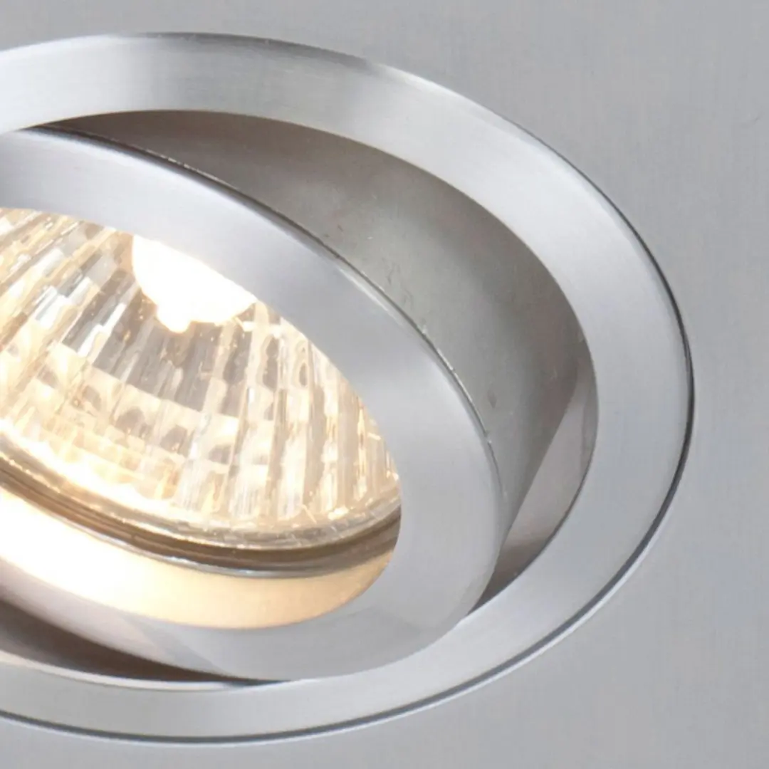 Steinhauer Pelite Inbouwspot 7305ST - 10cm Zilver