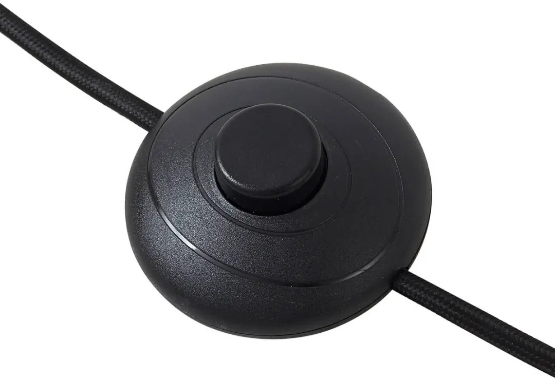 Lindby Vloerlamp 1 Licht - Rookgrijs/Zandzwart