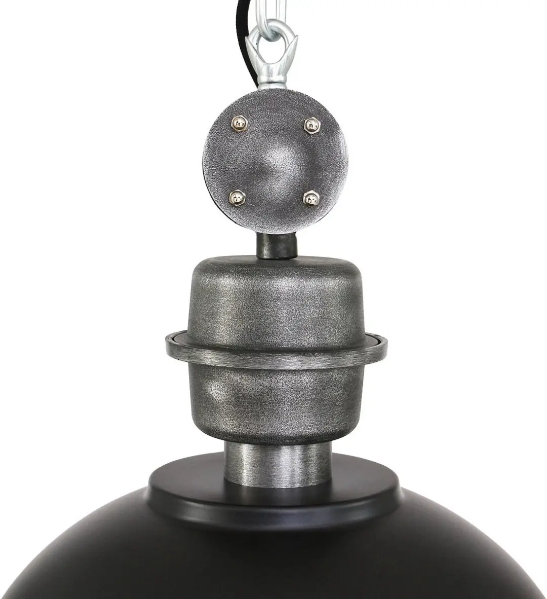 Steinhauer Hanglamp Bikkel 7978ZW - Ø32cm Zwart