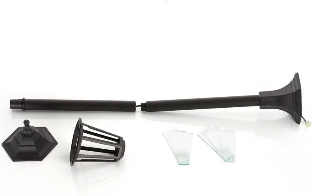 Lindby Tuinpadverlichting E27 - 122cm - Zwart