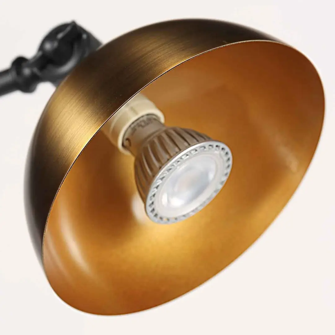 Steinhauer Pintino Vloerlamp - Zwart/Brons - 1 Lichtpunt