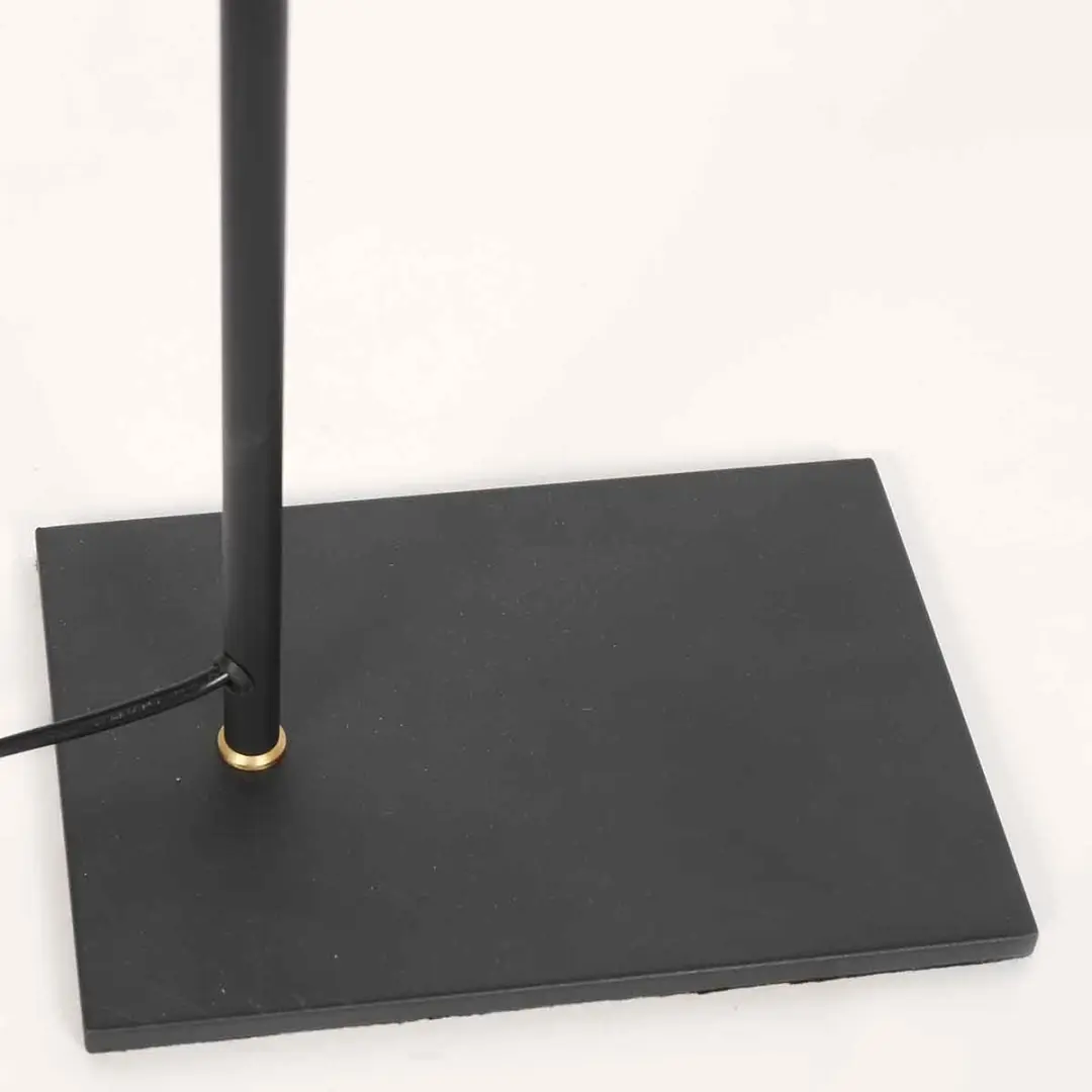 Steinhauer Pintino Vloerlamp - Zwart/Brons - 1 Lichtpunt