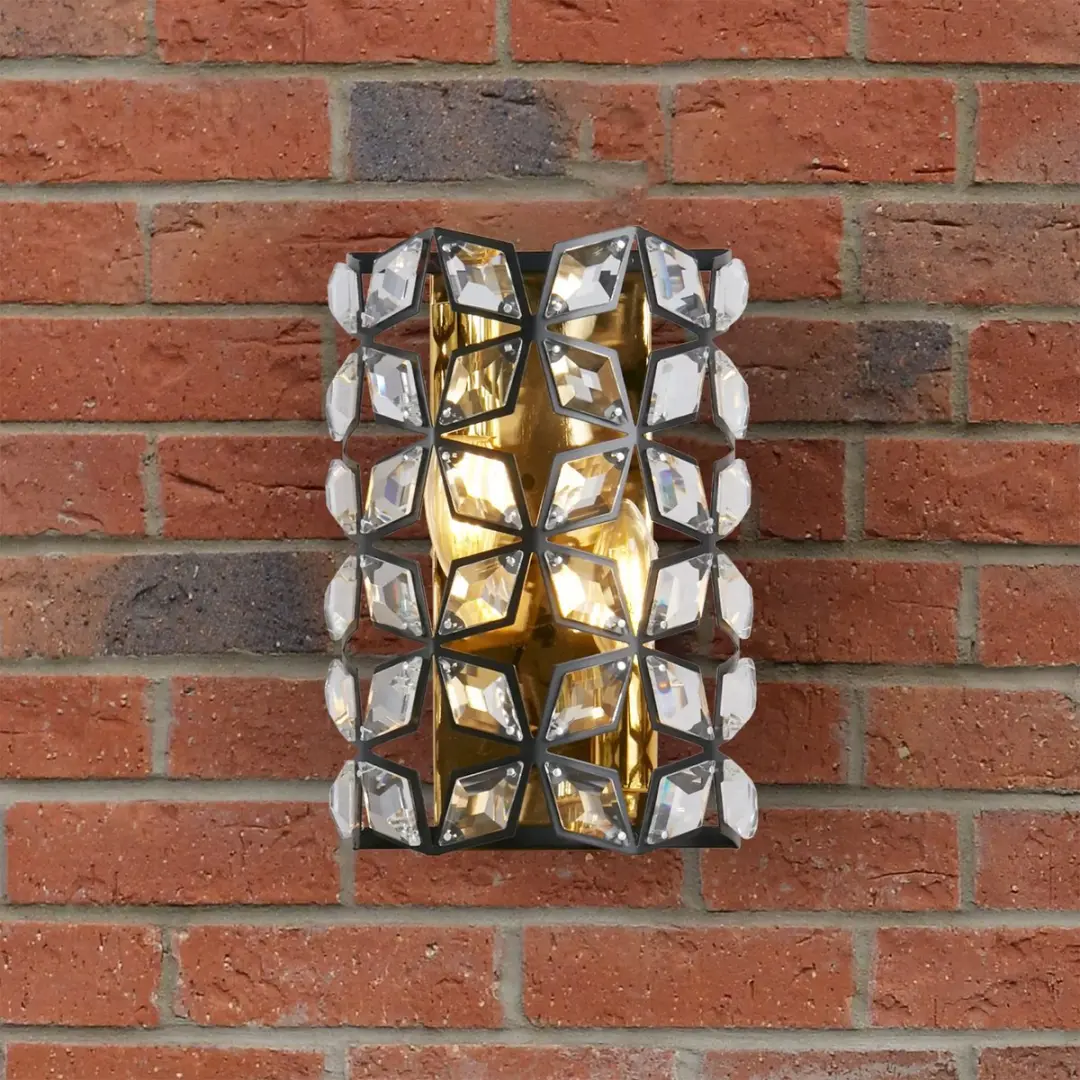 Searchlight IRIS Wandlamp Messing