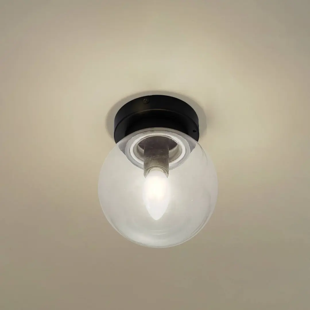 Lucande Plafondlamp Badkamer 1 Licht E14