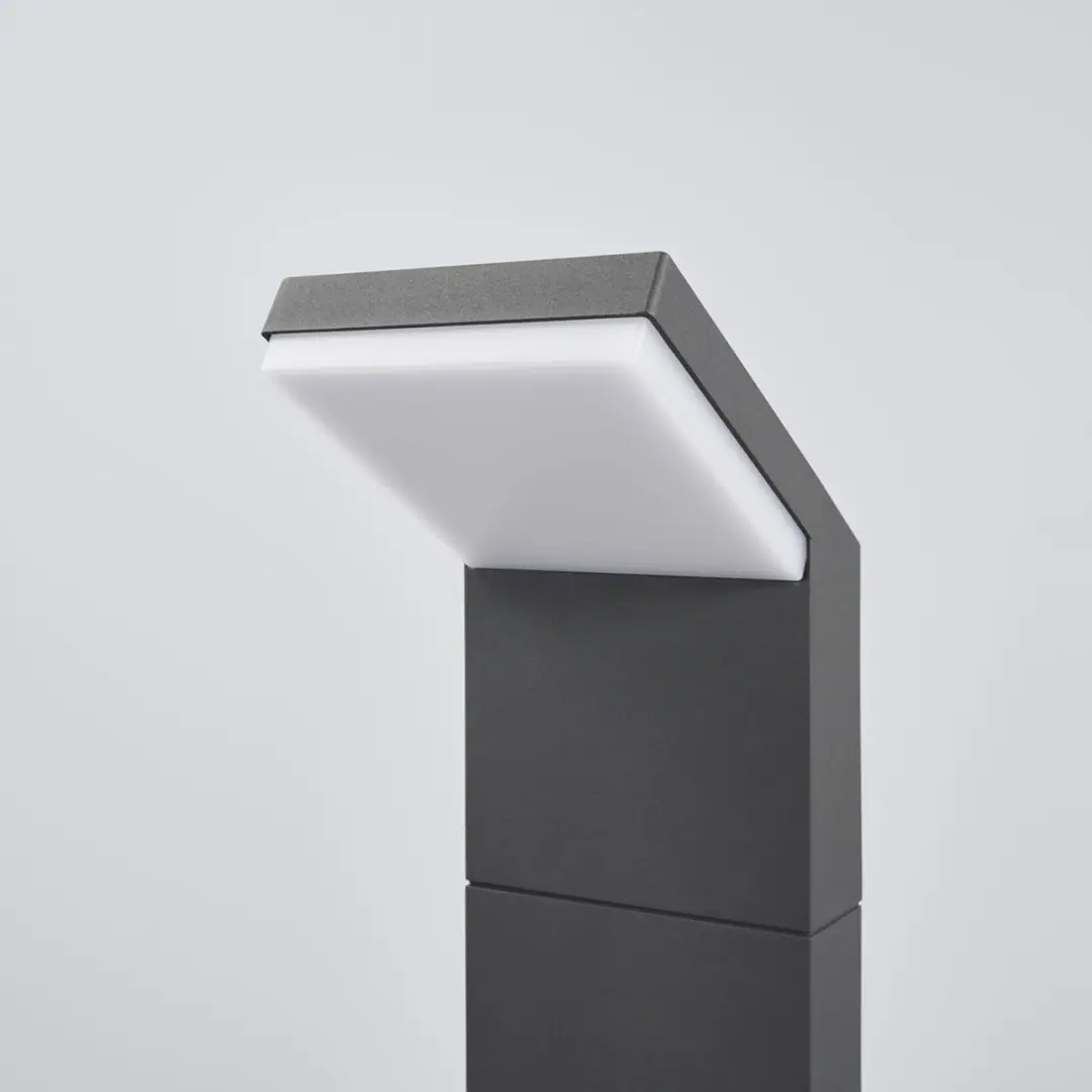 ARCCHIO LED Buitenlamp 16W - 1 Licht - 3000K - Donkergrijs/Wit