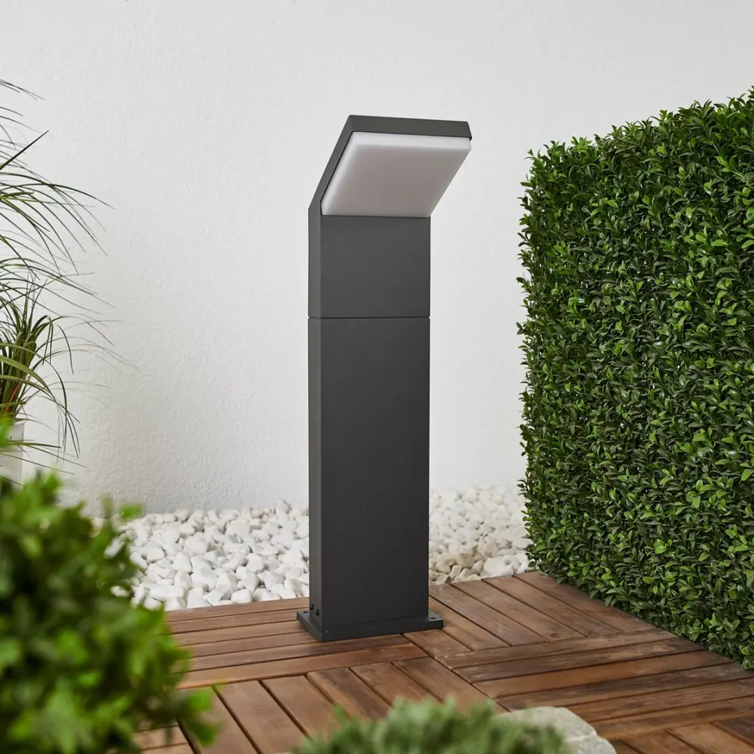 ARCCHIO LED Buitenlamp 16W - 1 Licht - 3000K - Donkergrijs/Wit