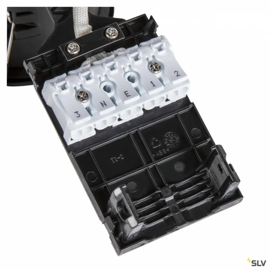 SLV Inbouwspot QPAR52 GU10 20W - Wit - Draaibaar/Kantelbaar