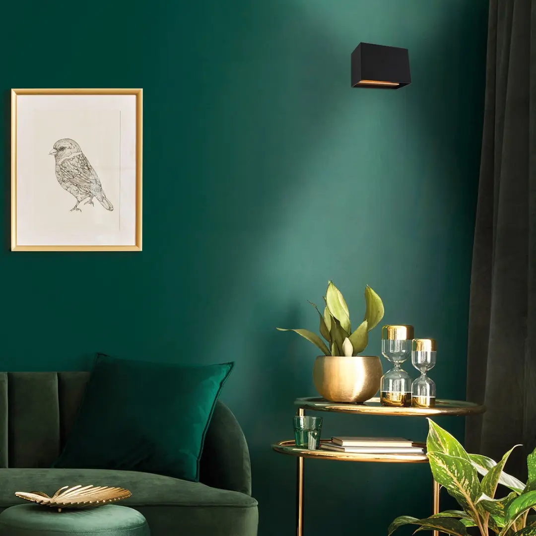 Steinhauer Muro 3365ZW Wandlamp - Zwart