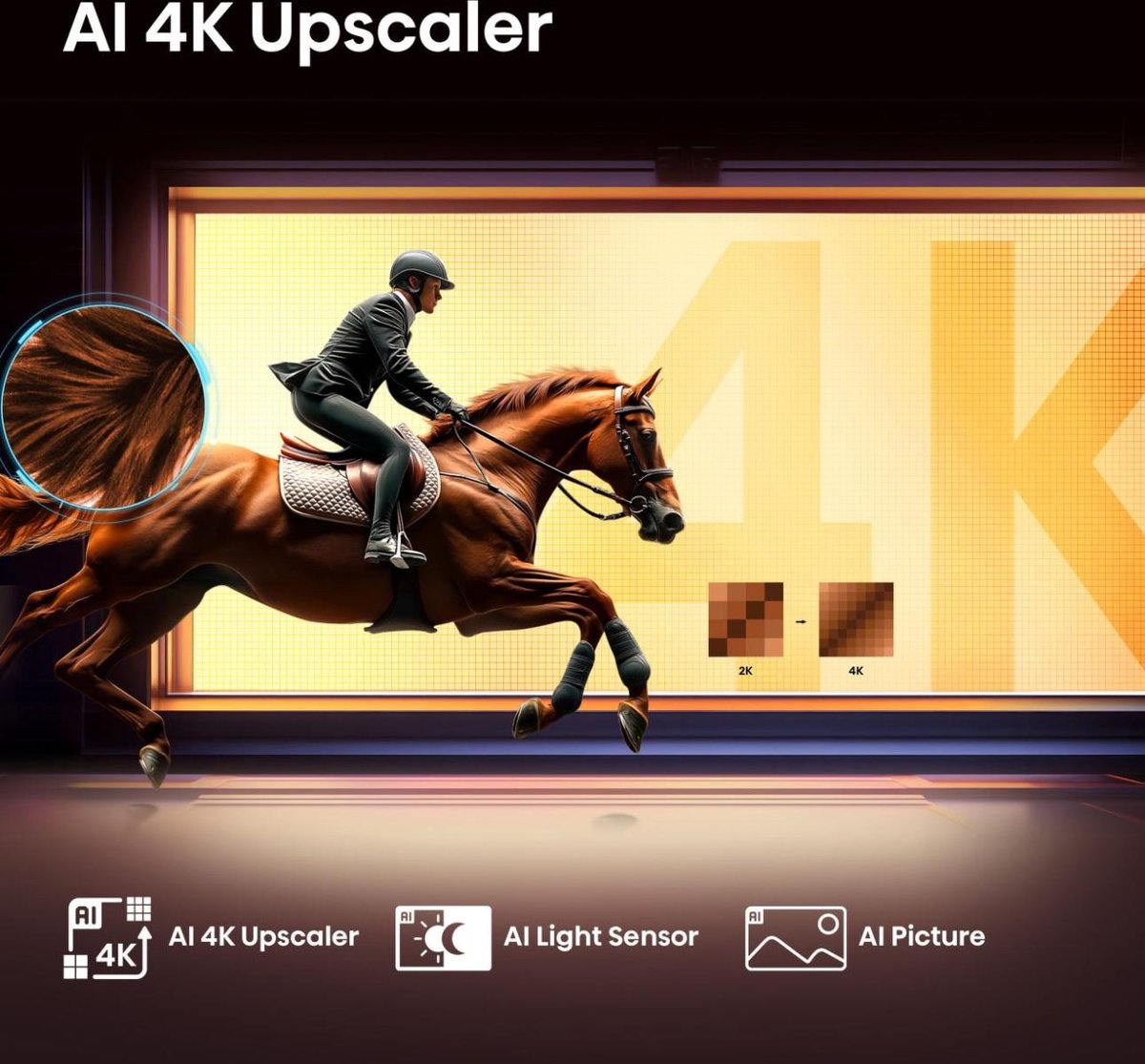 Hisense 43E79Q - 43 inch - 4K QLED - 2025