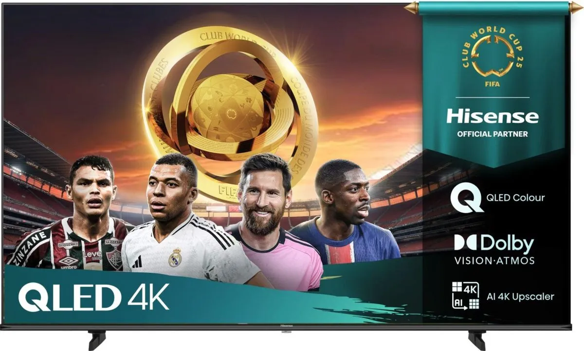 Hisense 43E79Q 4K QLED TV - 43 inch - Zwart