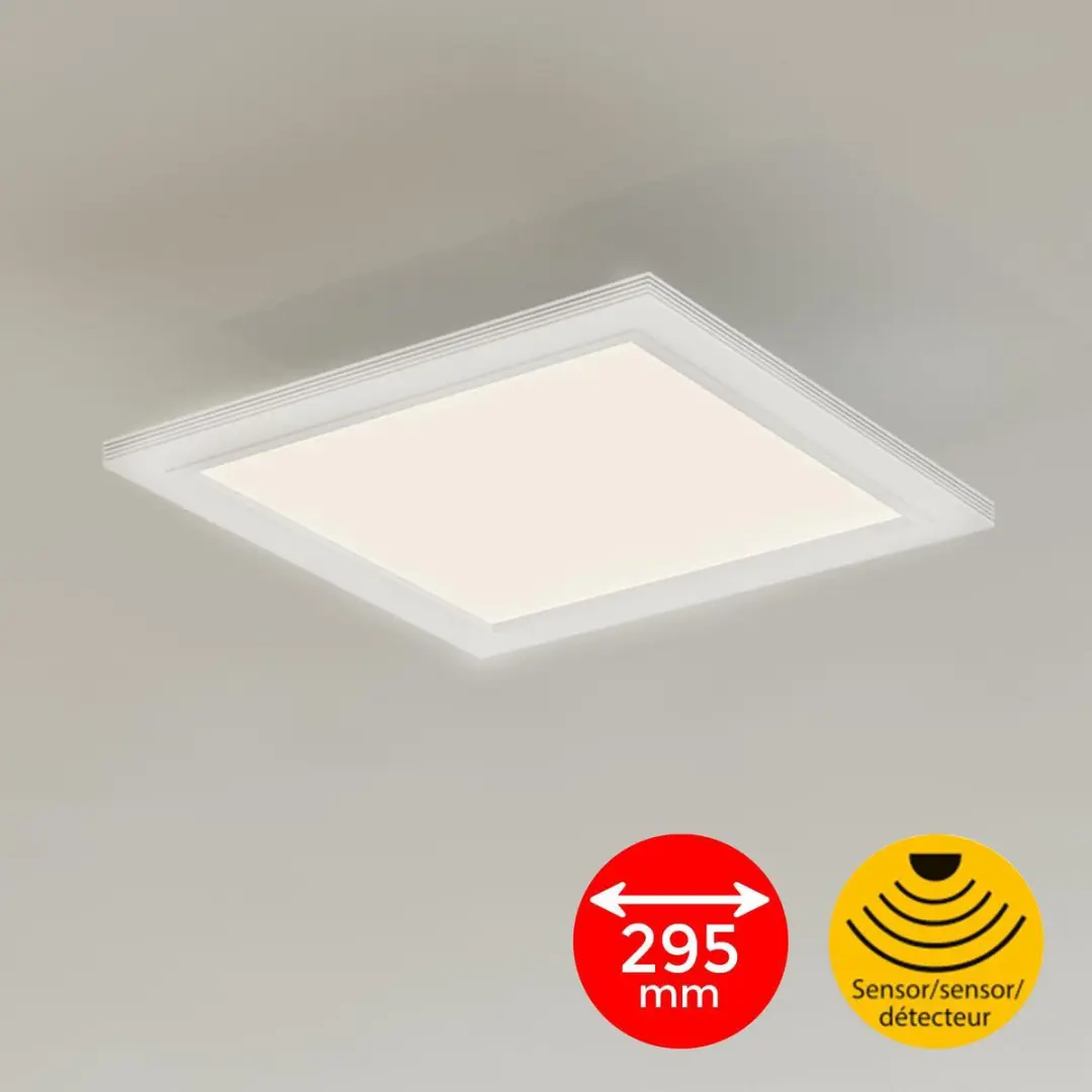 Briloner Piatto Plafonnière LED 12W - 1.300 Lm - Wit