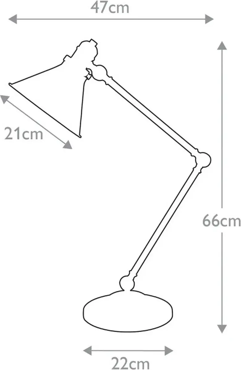 Elstead LED Tafellamp Provence - Polished Nickel - E27 60W
